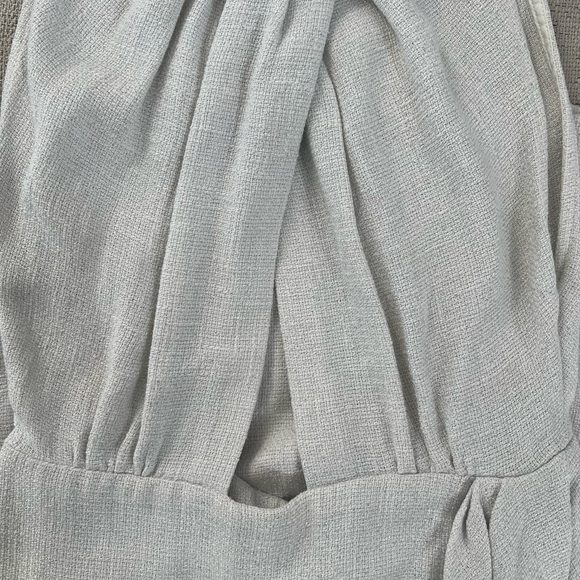 IRO Yasmina White/silver Asymmetrical Cutout
Mini Dress size 6 - Picture 8 of 10